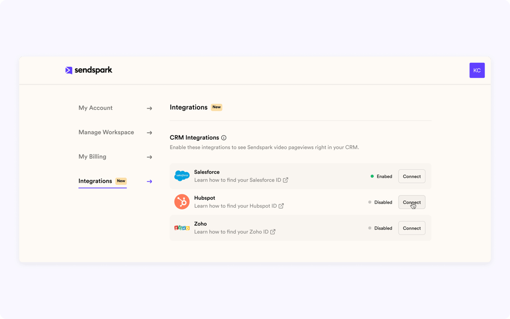 New CRM Integrations