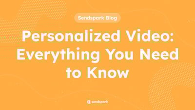 Personalized Video