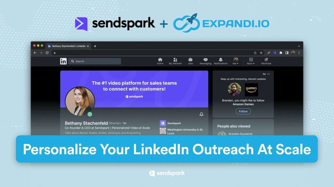 Send Personalized Videos in Expandi