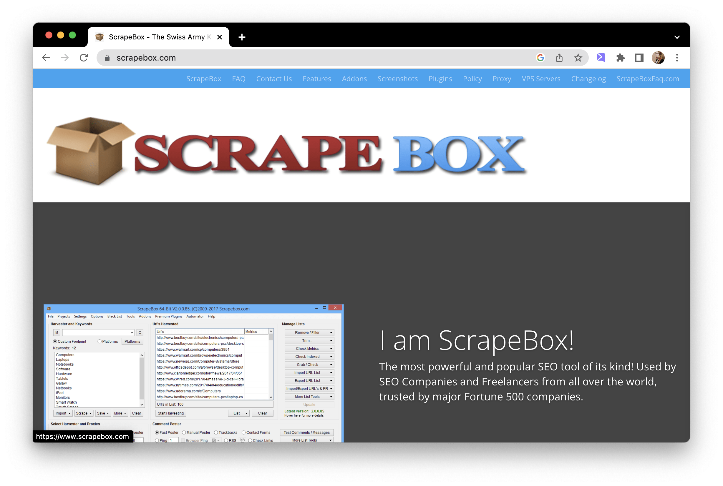 Productivity App #5: Scrapebox