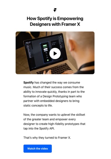 AI-personalized video Example: Customer Story